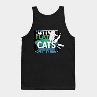 FLAT EARTH: Flat Earth Tank Top